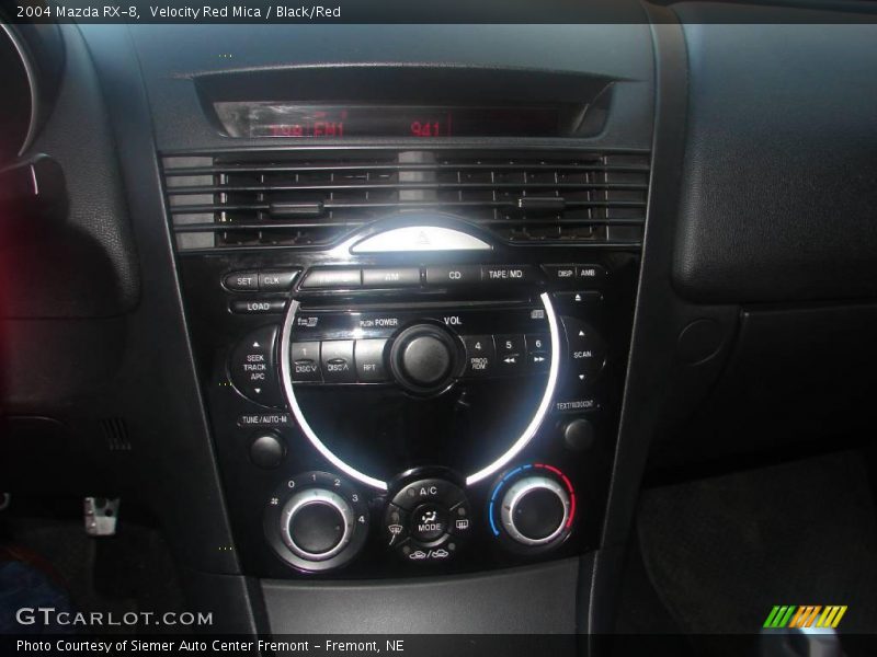 Velocity Red Mica / Black/Red 2004 Mazda RX-8