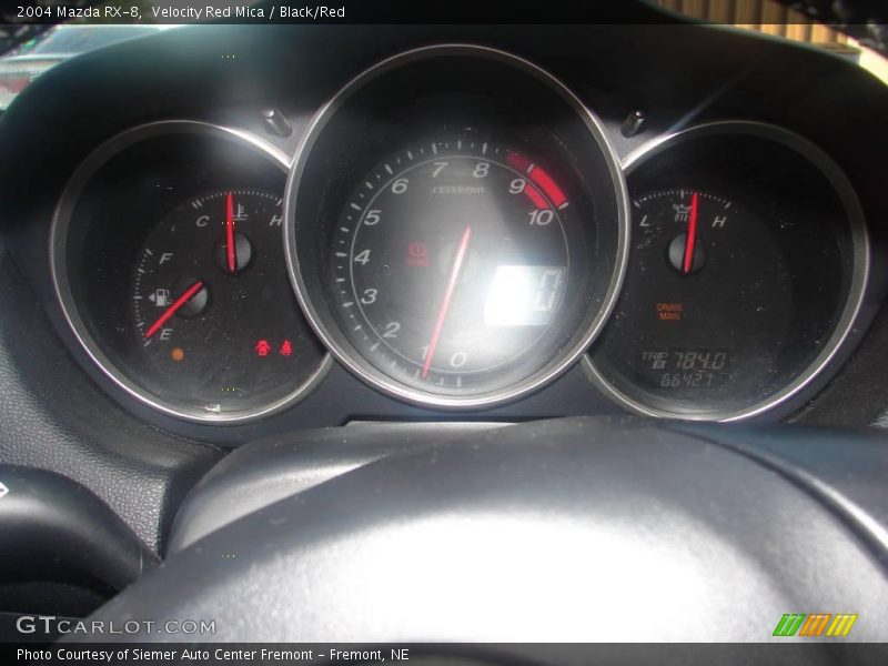 Velocity Red Mica / Black/Red 2004 Mazda RX-8