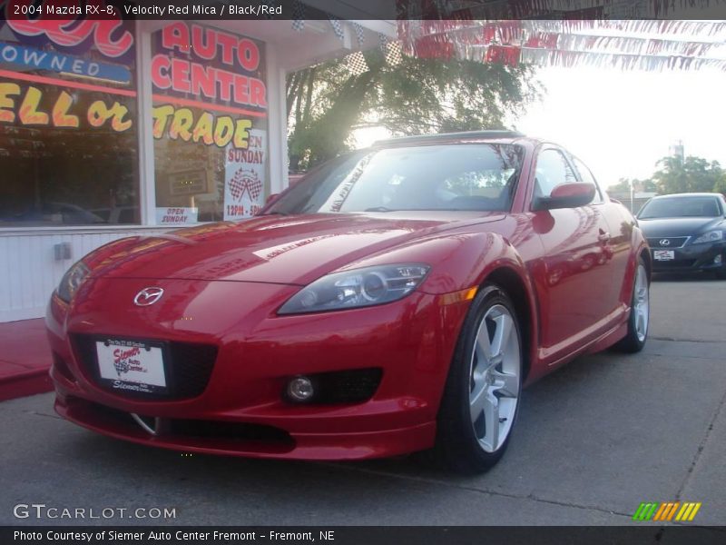 Velocity Red Mica / Black/Red 2004 Mazda RX-8