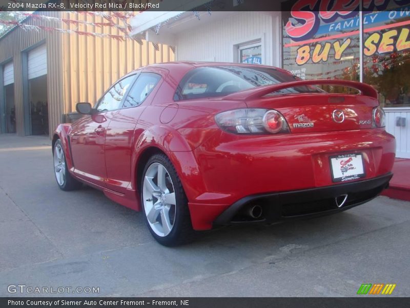 Velocity Red Mica / Black/Red 2004 Mazda RX-8