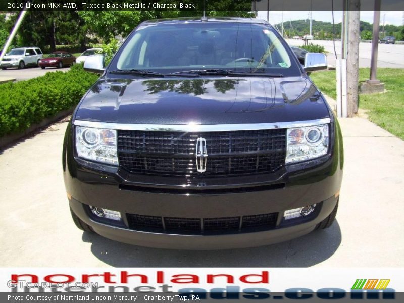 Tuxedo Black Metallic / Charcoal Black 2010 Lincoln MKX AWD