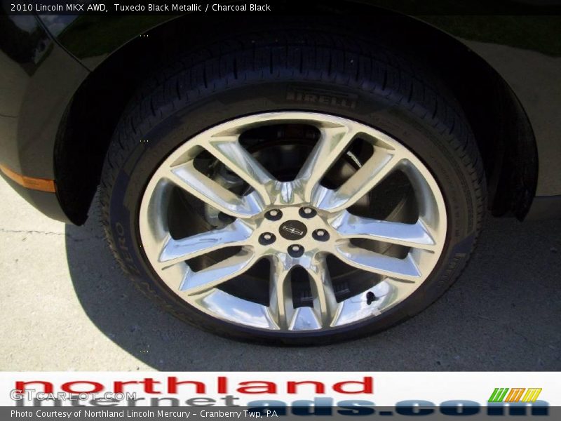 Tuxedo Black Metallic / Charcoal Black 2010 Lincoln MKX AWD