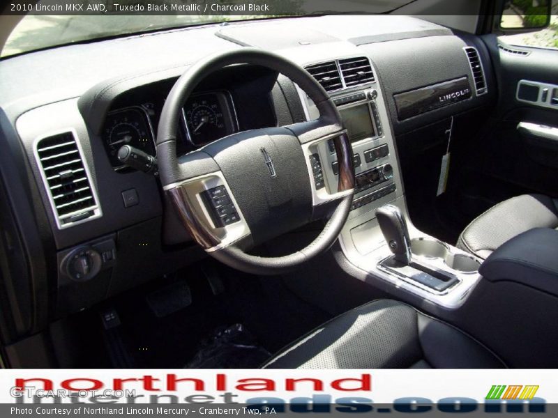 Tuxedo Black Metallic / Charcoal Black 2010 Lincoln MKX AWD