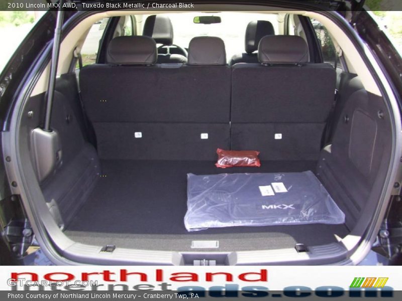 Tuxedo Black Metallic / Charcoal Black 2010 Lincoln MKX AWD