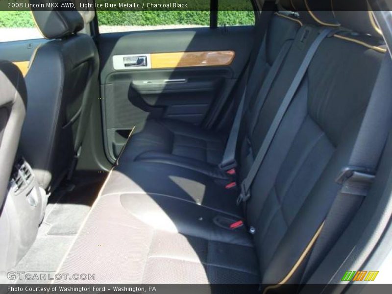 Light Ice Blue Metallic / Charcoal Black 2008 Lincoln MKX AWD