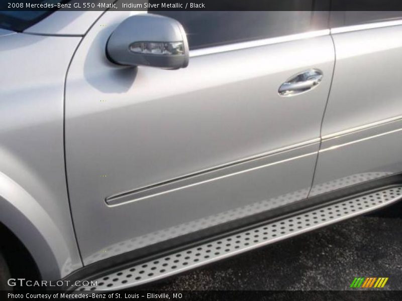 Iridium Silver Metallic / Black 2008 Mercedes-Benz GL 550 4Matic