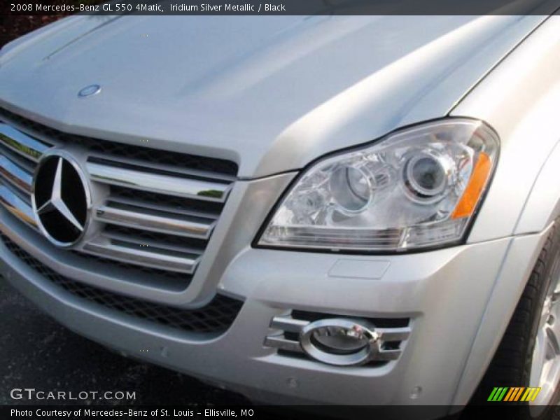 Iridium Silver Metallic / Black 2008 Mercedes-Benz GL 550 4Matic