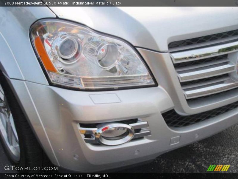 Iridium Silver Metallic / Black 2008 Mercedes-Benz GL 550 4Matic