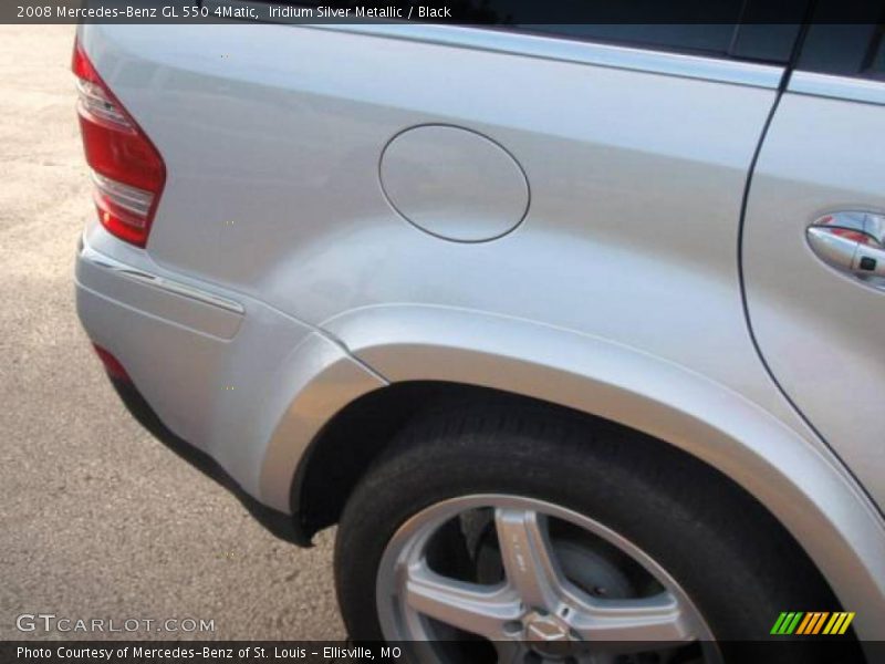 Iridium Silver Metallic / Black 2008 Mercedes-Benz GL 550 4Matic