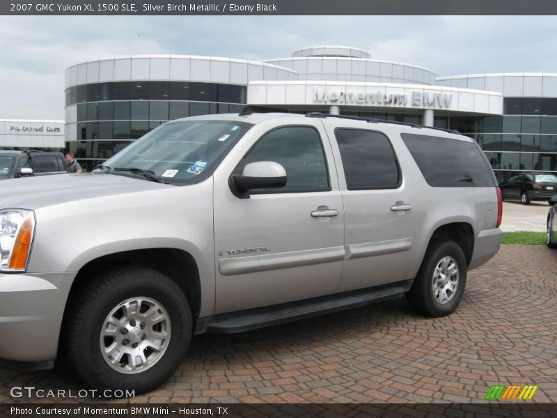 Silver Birch Metallic / Ebony Black 2007 GMC Yukon XL 1500 SLE
