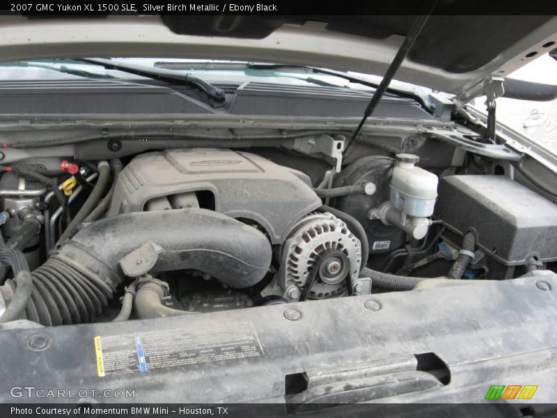 Silver Birch Metallic / Ebony Black 2007 GMC Yukon XL 1500 SLE