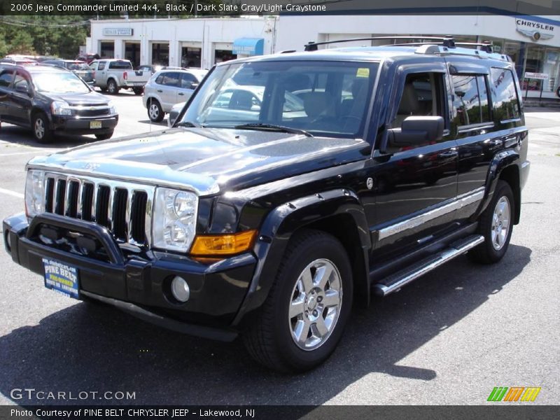 Black / Dark Slate Gray/Light Graystone 2006 Jeep Commander Limited 4x4