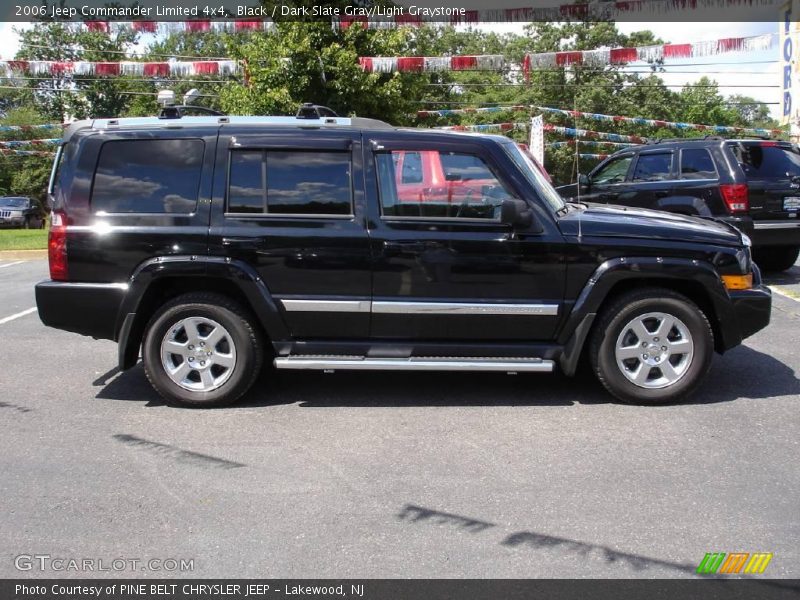 Black / Dark Slate Gray/Light Graystone 2006 Jeep Commander Limited 4x4
