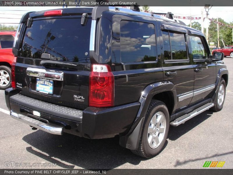 Black / Dark Slate Gray/Light Graystone 2006 Jeep Commander Limited 4x4