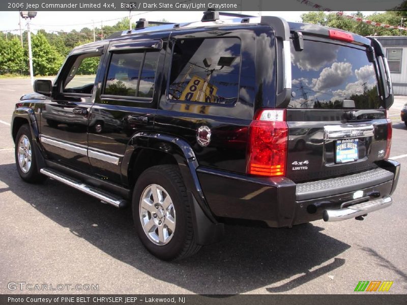 Black / Dark Slate Gray/Light Graystone 2006 Jeep Commander Limited 4x4