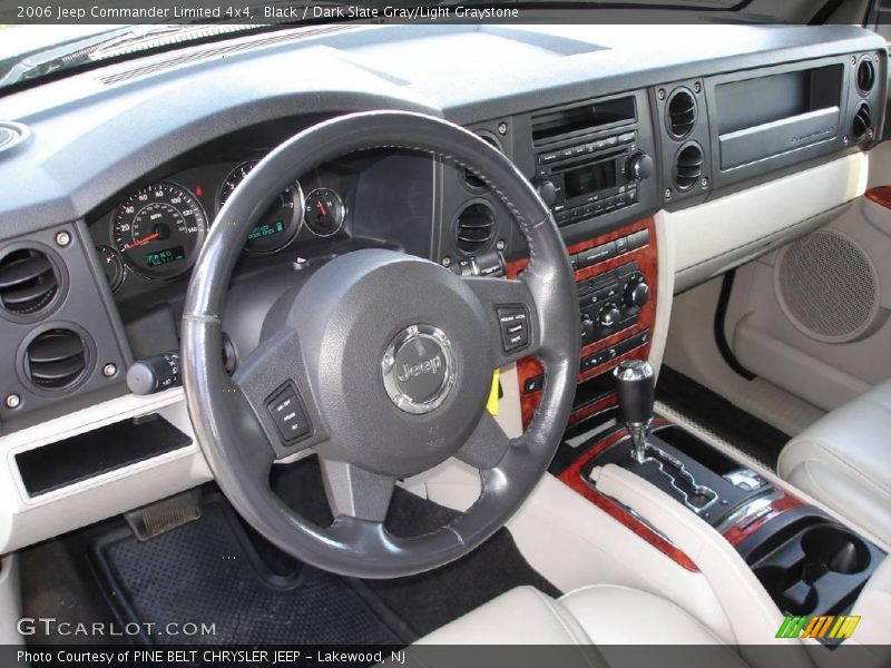 Black / Dark Slate Gray/Light Graystone 2006 Jeep Commander Limited 4x4