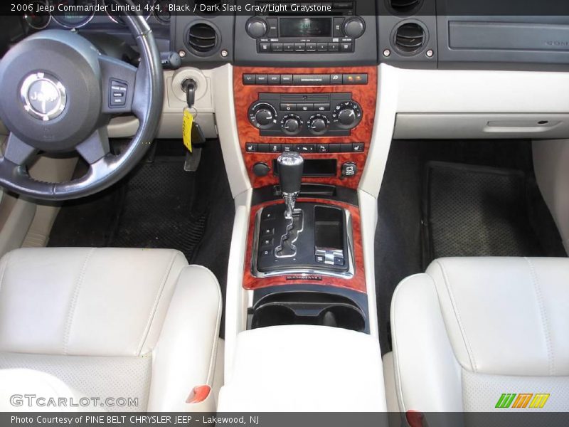 Black / Dark Slate Gray/Light Graystone 2006 Jeep Commander Limited 4x4