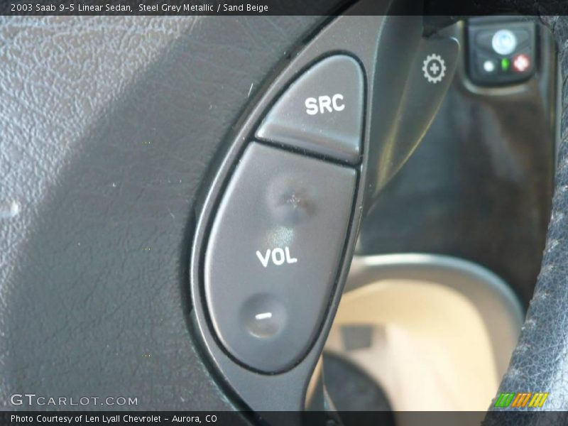 Steel Grey Metallic / Sand Beige 2003 Saab 9-5 Linear Sedan