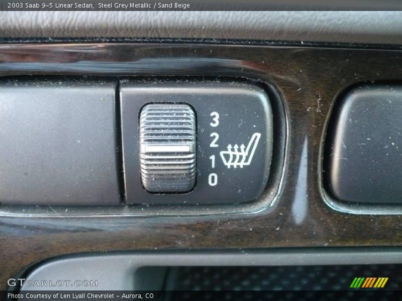 Steel Grey Metallic / Sand Beige 2003 Saab 9-5 Linear Sedan