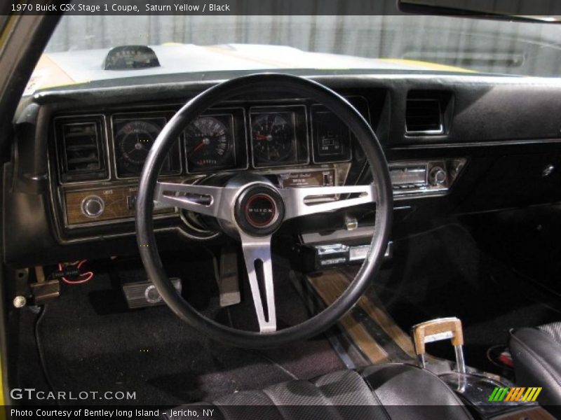 Saturn Yellow / Black 1970 Buick GSX Stage 1 Coupe