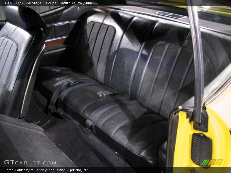 Saturn Yellow / Black 1970 Buick GSX Stage 1 Coupe