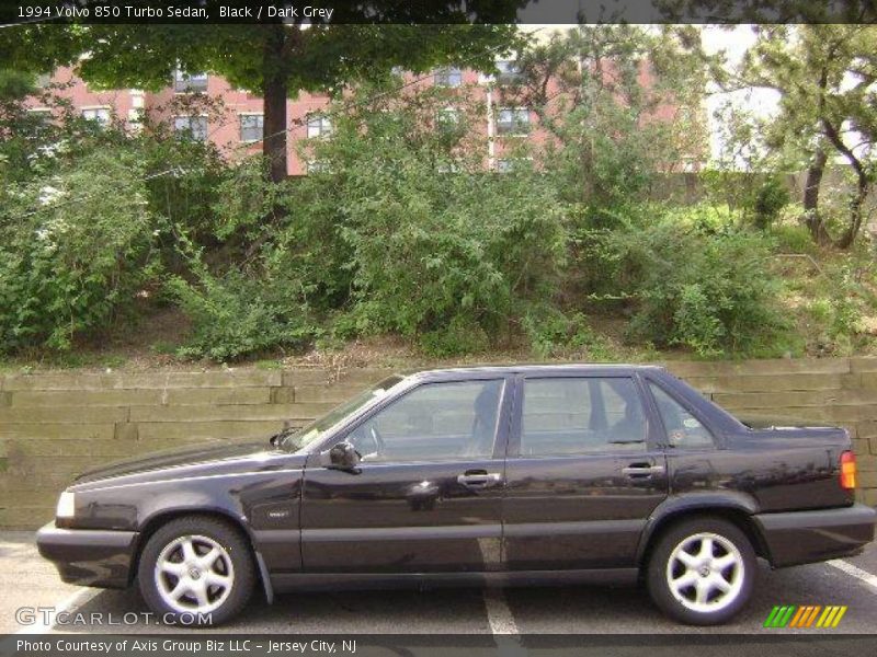 Black / Dark Grey 1994 Volvo 850 Turbo Sedan