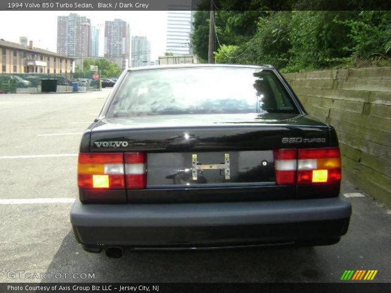 Black / Dark Grey 1994 Volvo 850 Turbo Sedan