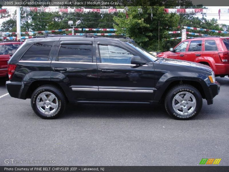 Black / Medium Slate Gray 2005 Jeep Grand Cherokee Limited 4x4