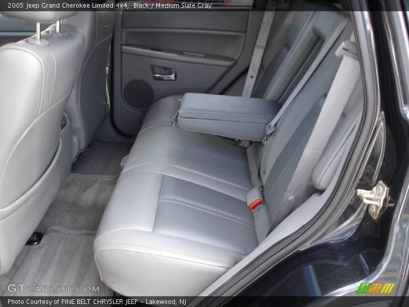 Black / Medium Slate Gray 2005 Jeep Grand Cherokee Limited 4x4