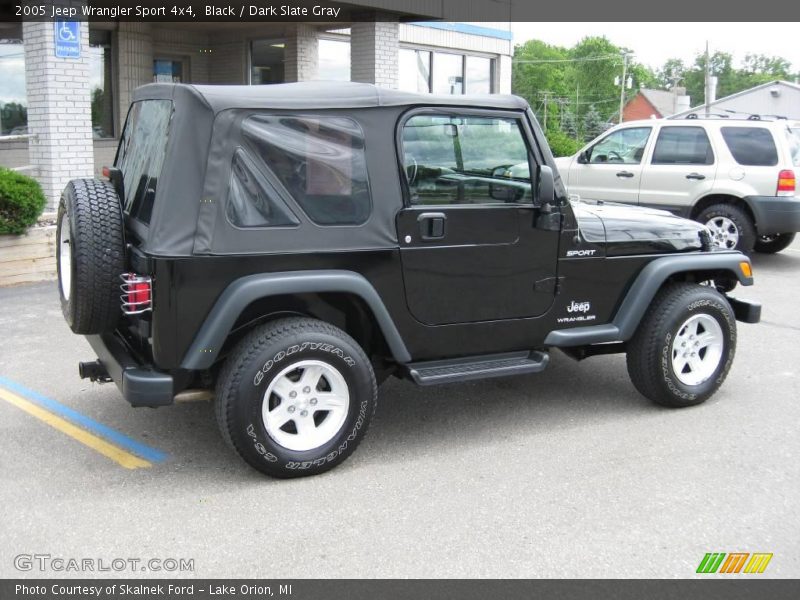 Black / Dark Slate Gray 2005 Jeep Wrangler Sport 4x4