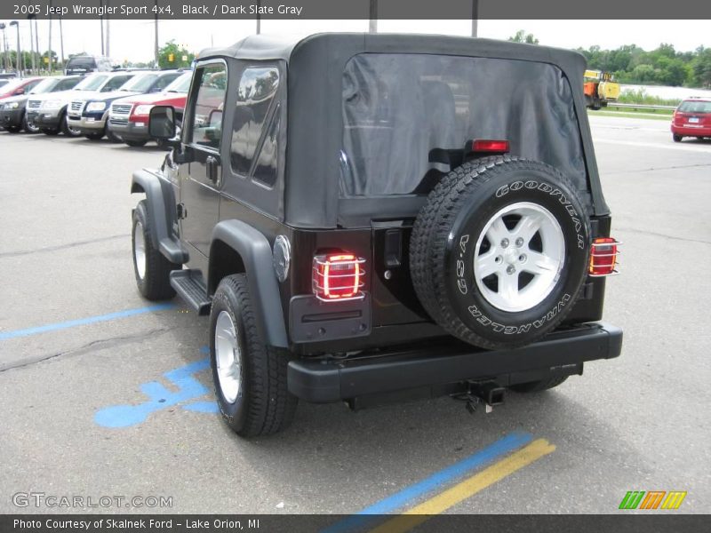 Black / Dark Slate Gray 2005 Jeep Wrangler Sport 4x4