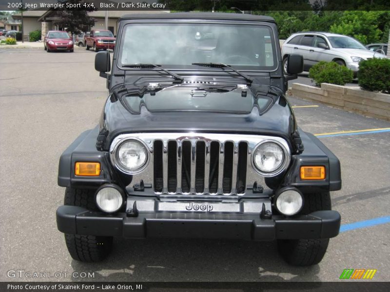 Black / Dark Slate Gray 2005 Jeep Wrangler Sport 4x4