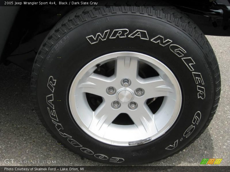 Black / Dark Slate Gray 2005 Jeep Wrangler Sport 4x4