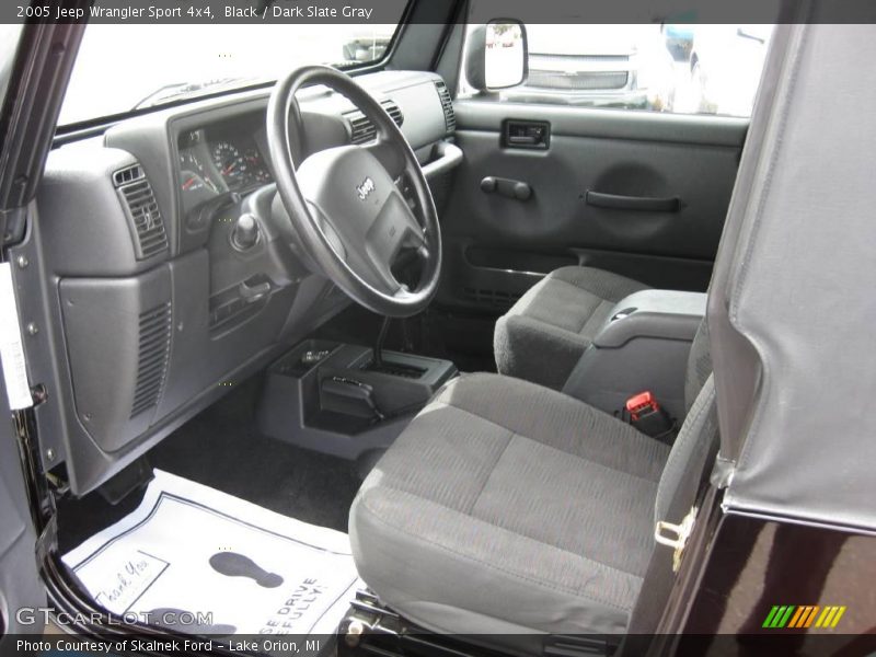 Black / Dark Slate Gray 2005 Jeep Wrangler Sport 4x4