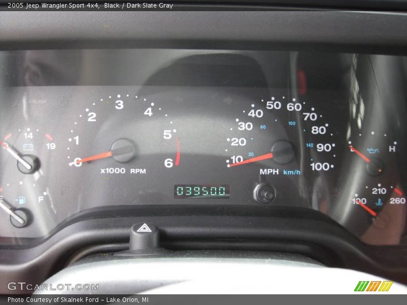 Black / Dark Slate Gray 2005 Jeep Wrangler Sport 4x4