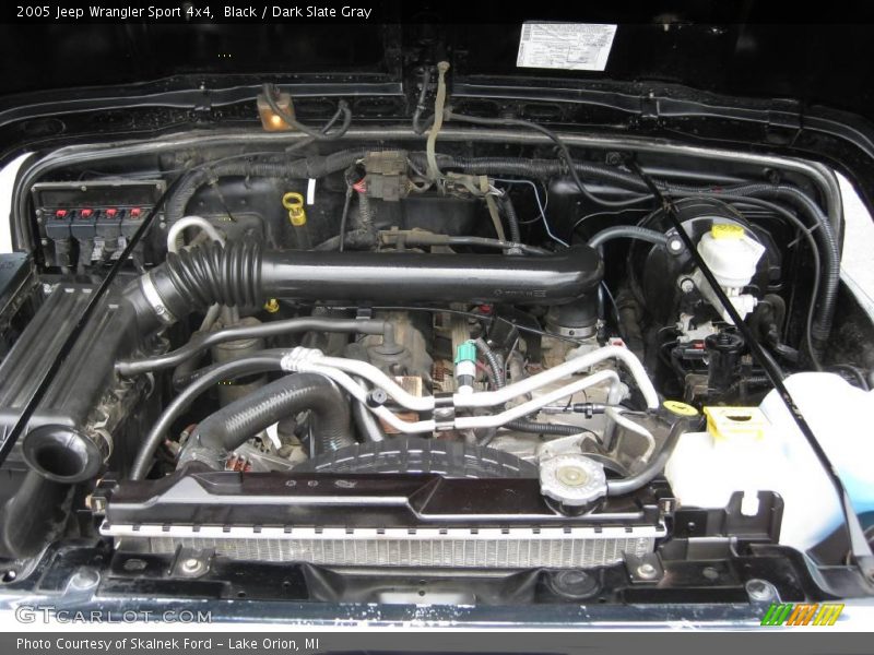 Black / Dark Slate Gray 2005 Jeep Wrangler Sport 4x4