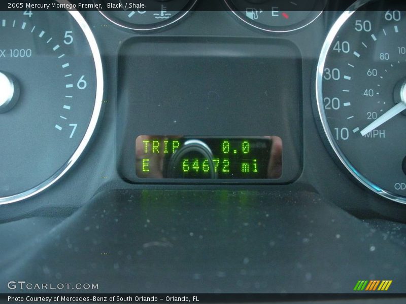 Black / Shale 2005 Mercury Montego Premier