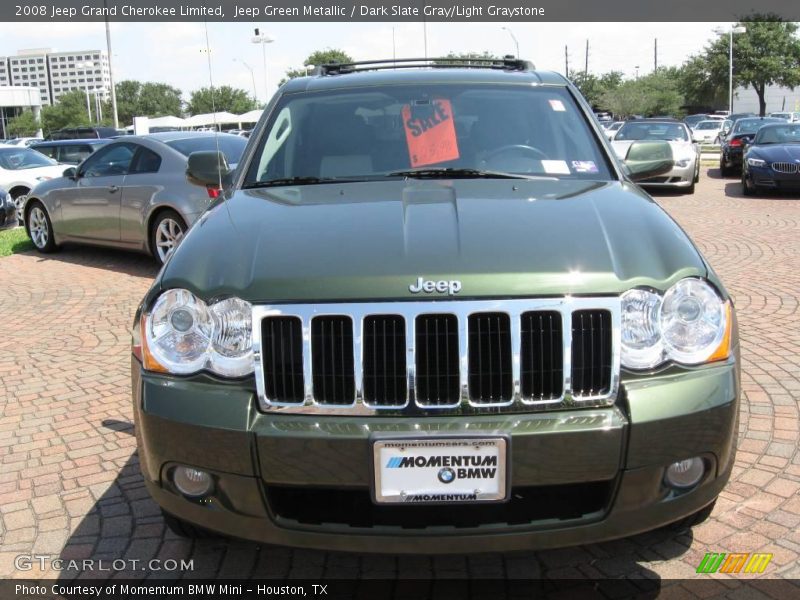 Jeep Green Metallic / Dark Slate Gray/Light Graystone 2008 Jeep Grand Cherokee Limited