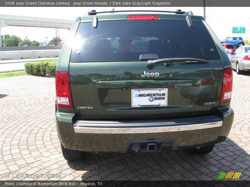 Jeep Green Metallic / Dark Slate Gray/Light Graystone 2008 Jeep Grand Cherokee Limited
