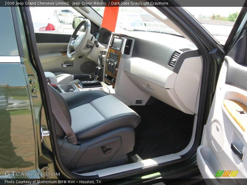Jeep Green Metallic / Dark Slate Gray/Light Graystone 2008 Jeep Grand Cherokee Limited
