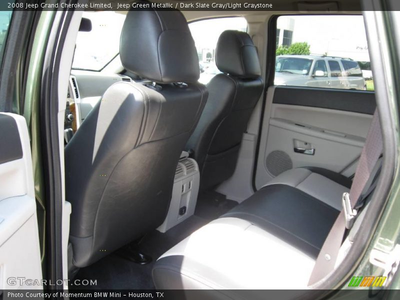 Jeep Green Metallic / Dark Slate Gray/Light Graystone 2008 Jeep Grand Cherokee Limited