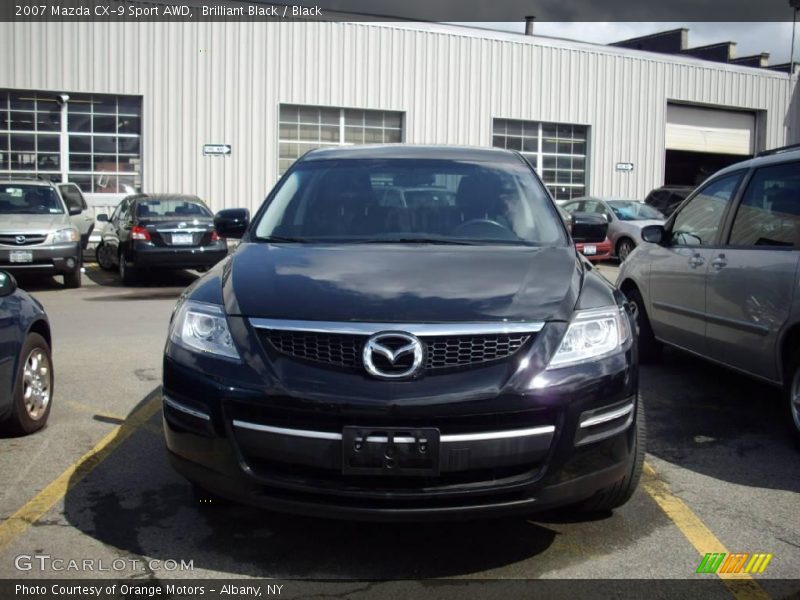 Brilliant Black / Black 2007 Mazda CX-9 Sport AWD