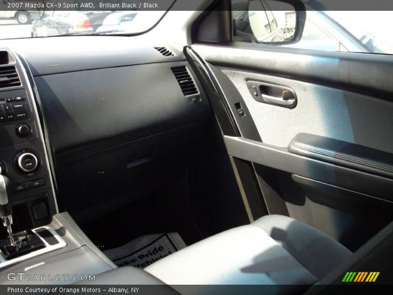 Brilliant Black / Black 2007 Mazda CX-9 Sport AWD