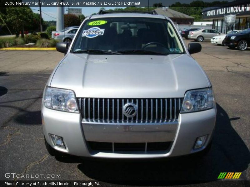 Silver Metallic / Black/Light Parchment 2006 Mercury Mariner Luxury 4WD