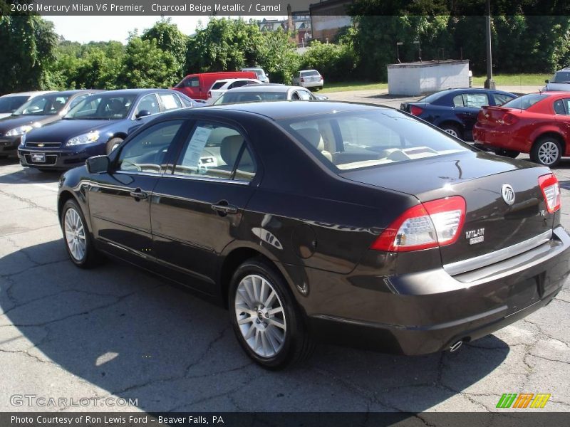 Charcoal Beige Metallic / Camel 2006 Mercury Milan V6 Premier