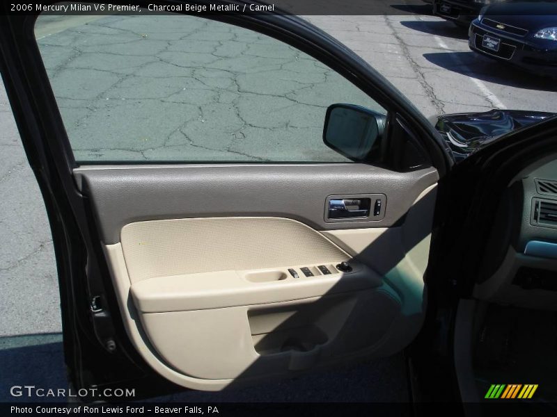 Charcoal Beige Metallic / Camel 2006 Mercury Milan V6 Premier