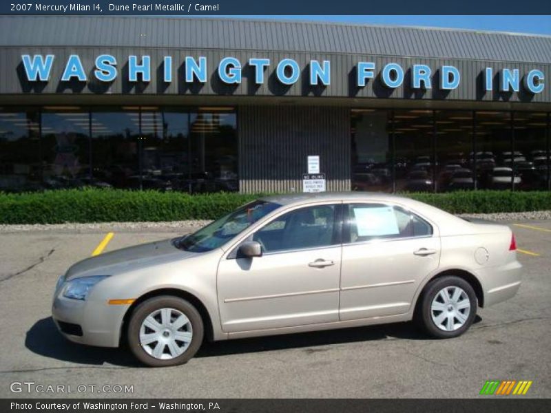 Dune Pearl Metallic / Camel 2007 Mercury Milan I4