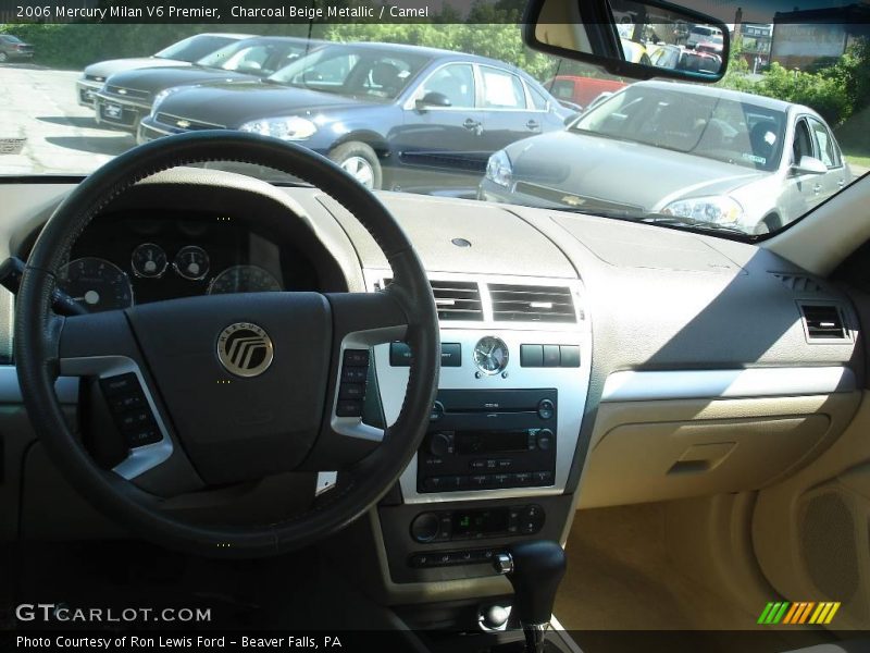 Charcoal Beige Metallic / Camel 2006 Mercury Milan V6 Premier