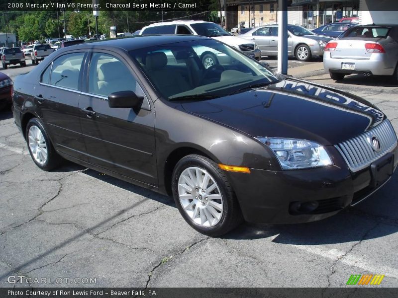 Charcoal Beige Metallic / Camel 2006 Mercury Milan V6 Premier