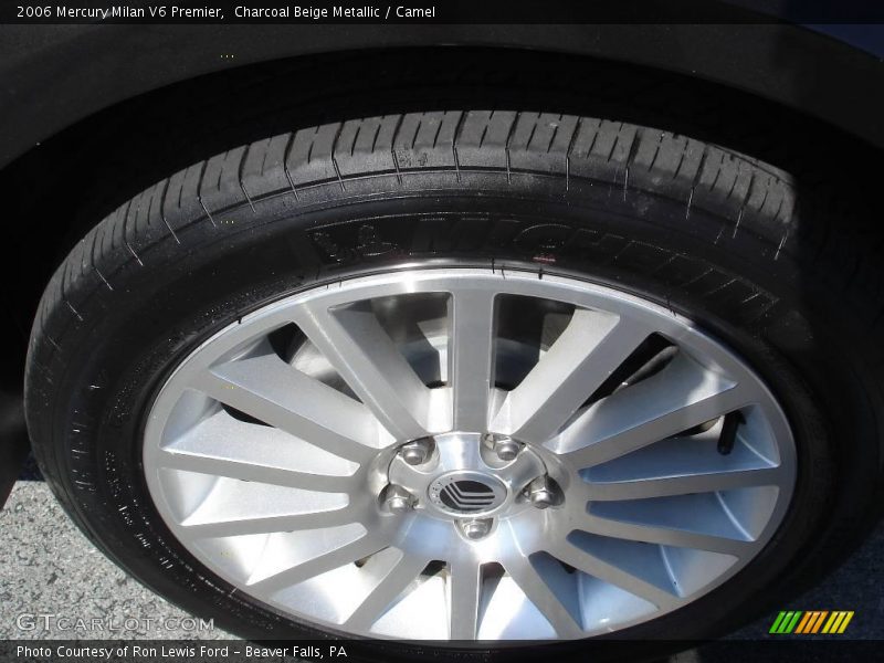 Charcoal Beige Metallic / Camel 2006 Mercury Milan V6 Premier